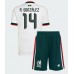 Mexico Armando Gonzalez #14 Bortedraktsett Barn VM 2026 Korte ermer (+ Korte bukser) Mexico Armando Gonzalez #14 Bortedraktsett Barn VM 2026 Korte ermer (+ Korte bukser)